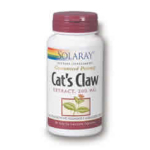 Uña de gato 200 mg 30 cápsulas de Solaray