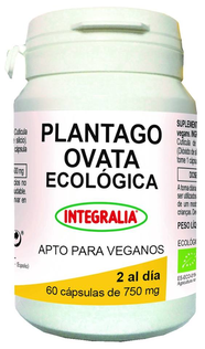 Plantago Ovata Ecológica 60 cápsulas 750 ml de Integralia